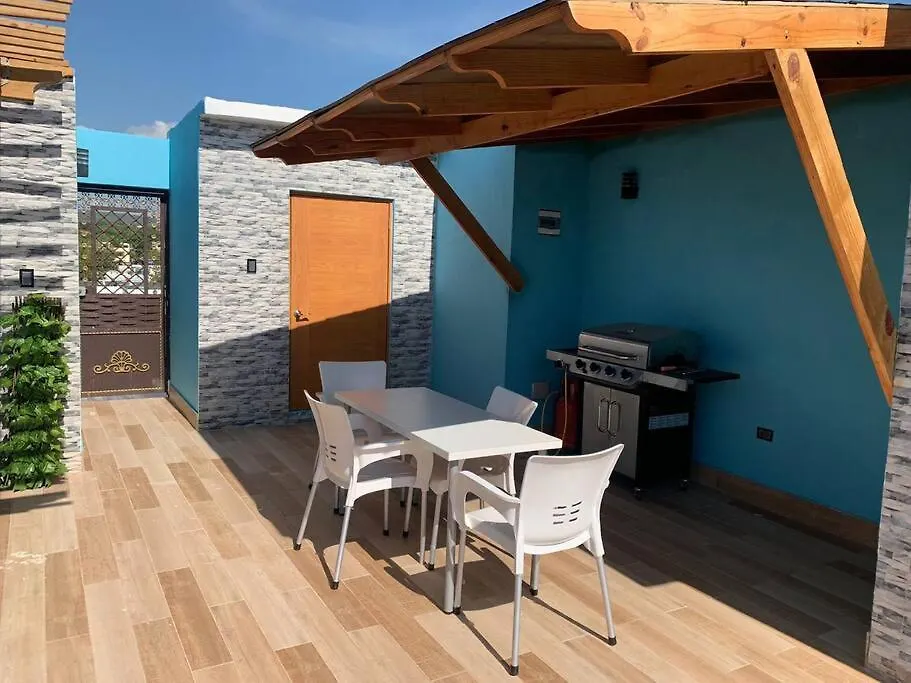 Apart. bbq, jacuzzi y vista al mar, 4Hb/AC. Apartamento Barahona