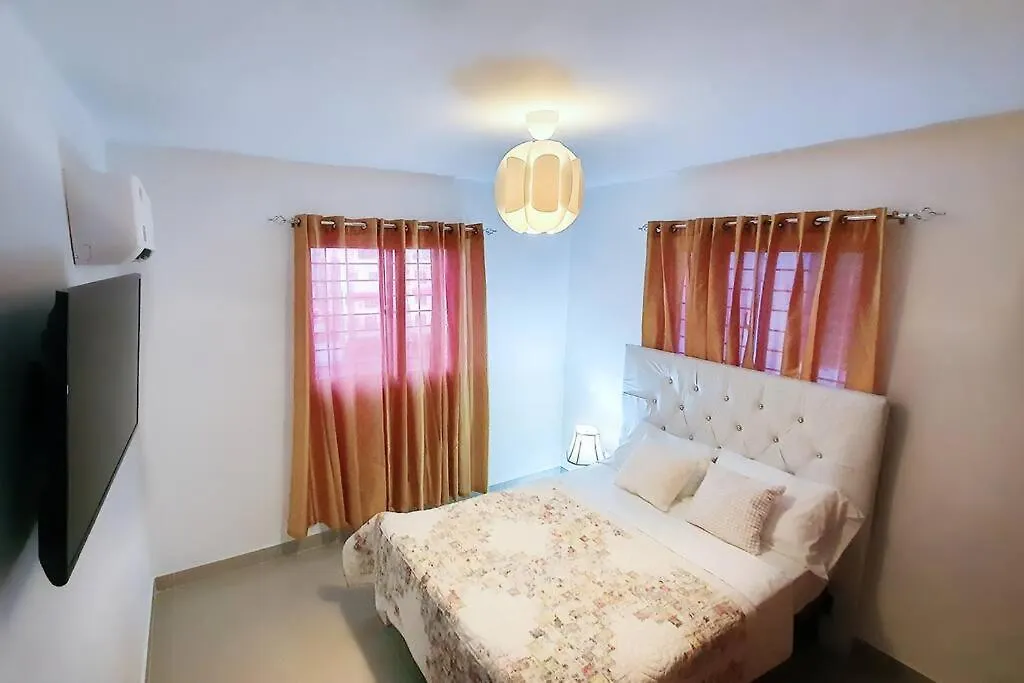 Apart. bbq, jacuzzi y vista al mar, 4Hb/AC. Apartamento Barahona 0*,  República Dominicana